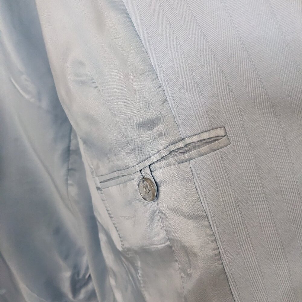 Doncaster Women's Light Blue Two Piece Suit Size 12 - Picture 12 of 15